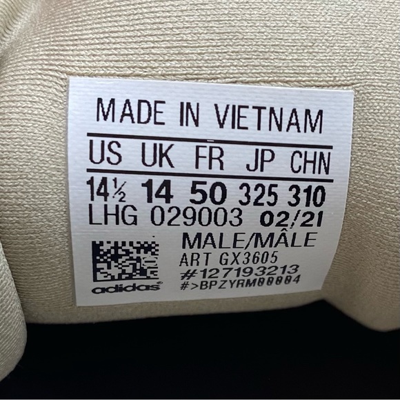 adidas Yeezy 500 “Taupe Light” Size 14.5 Brand New - Picture 11 of 13